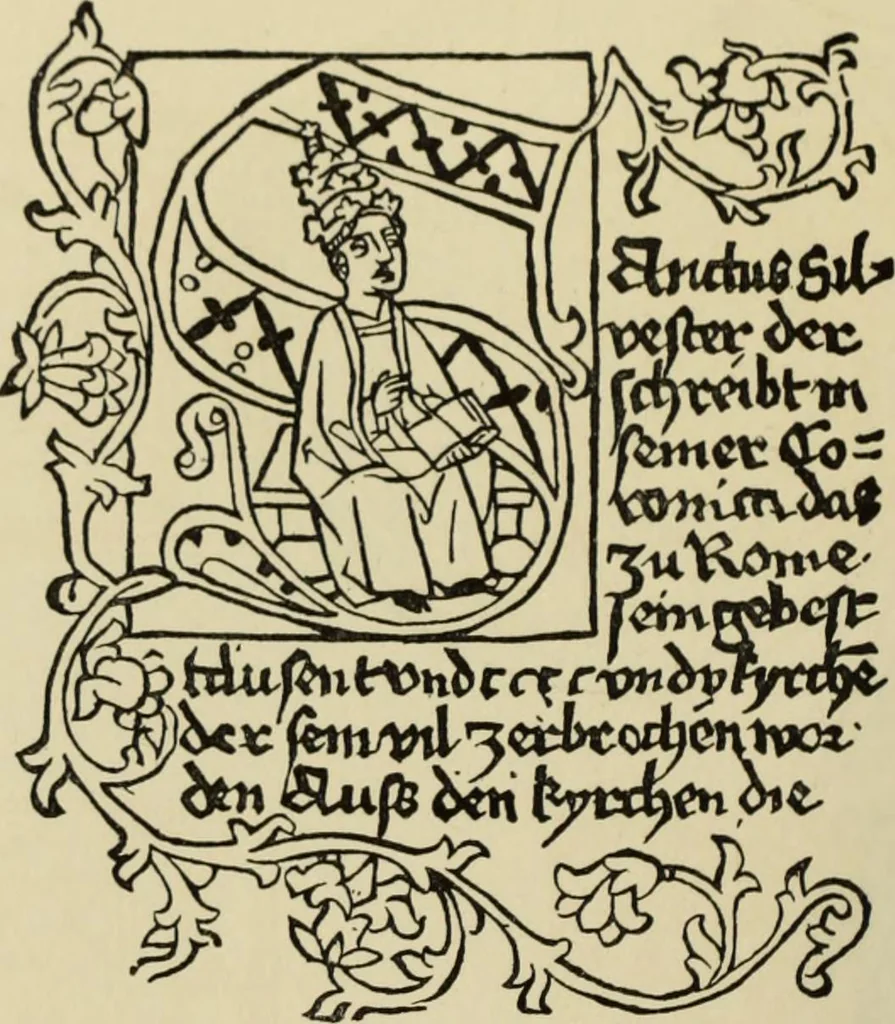 An illustration from Early woodcut initials : containing over thirteen hundred reproductions of ornamental letters of the fifteenth and sixteenth centuries, 1908, leaf 131