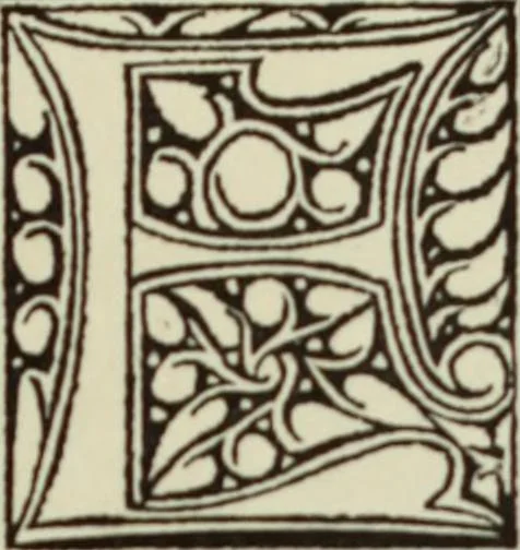 An illustration from Early woodcut initials : containing over thirteen hundred reproductions of ornamental letters of the fifteenth and sixteenth centuries, 1908, leaf 132