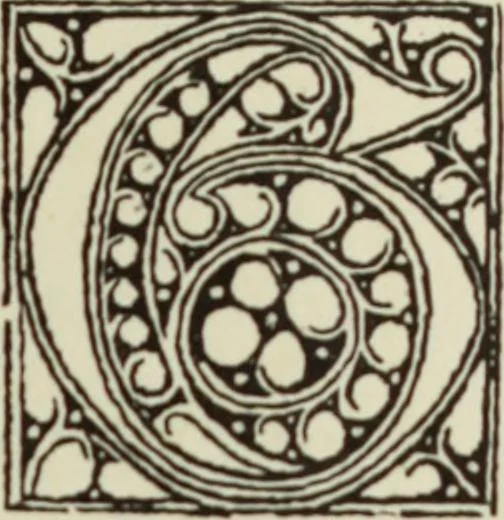 An illustration from Early woodcut initials : containing over thirteen hundred reproductions of ornamental letters of the fifteenth and sixteenth centuries, 1908, leaf 132