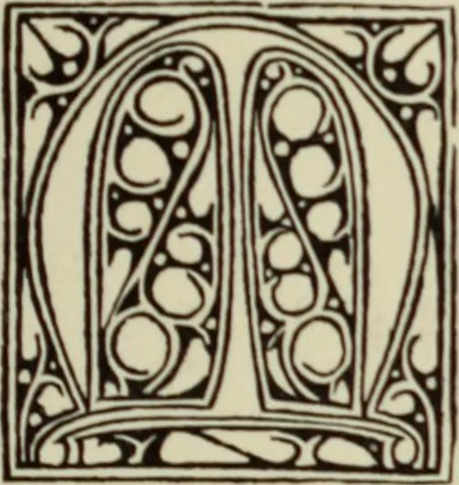An illustration from Early woodcut initials : containing over thirteen hundred reproductions of ornamental letters of the fifteenth and sixteenth centuries, 1908, leaf 132