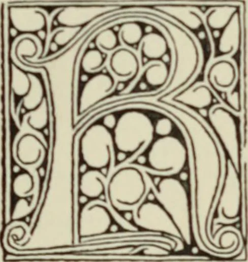 An illustration from Early woodcut initials : containing over thirteen hundred reproductions of ornamental letters of the fifteenth and sixteenth centuries, 1908, leaf 132