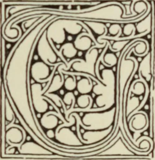 An illustration from Early woodcut initials : containing over thirteen hundred reproductions of ornamental letters of the fifteenth and sixteenth centuries, 1908, leaf 132