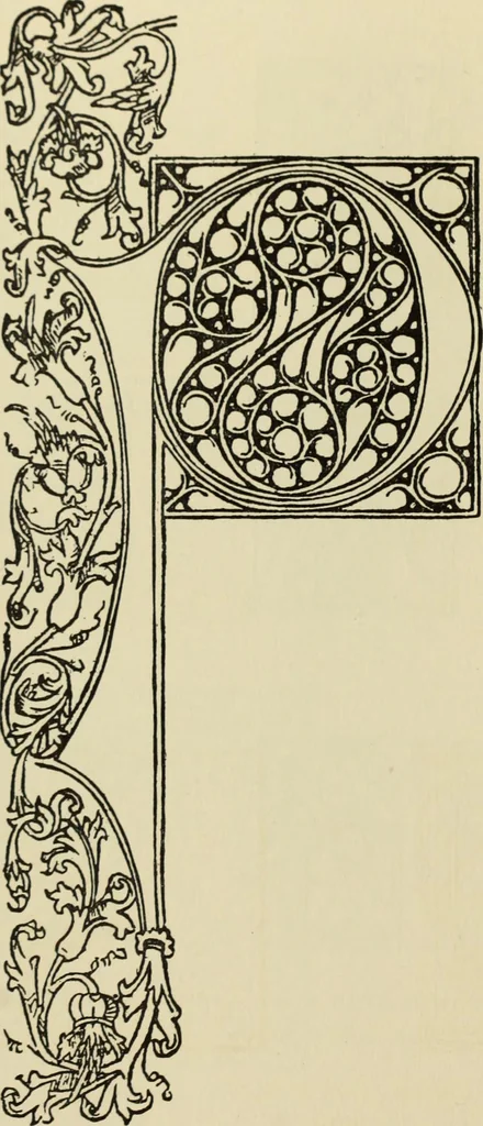 An illustration from Early woodcut initials : containing over thirteen hundred reproductions of ornamental letters of the fifteenth and sixteenth centuries, 1908, leaf 133