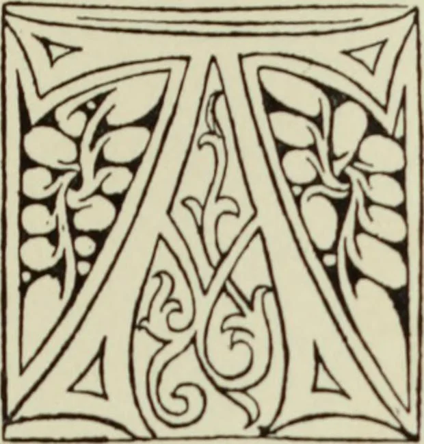 An illustration from Early woodcut initials : containing over thirteen hundred reproductions of ornamental letters of the fifteenth and sixteenth centuries, 1908, leaf 134