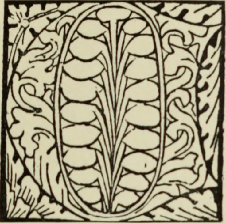 An illustration from Early woodcut initials : containing over thirteen hundred reproductions of ornamental letters of the fifteenth and sixteenth centuries, 1908, leaf 136
