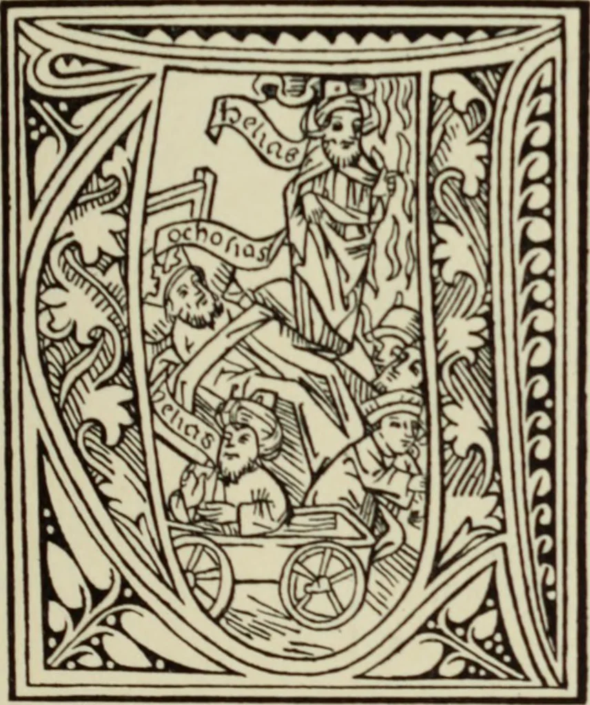 An illustration from Early woodcut initials : containing over thirteen hundred reproductions of ornamental letters of the fifteenth and sixteenth centuries, 1908, leaf 138