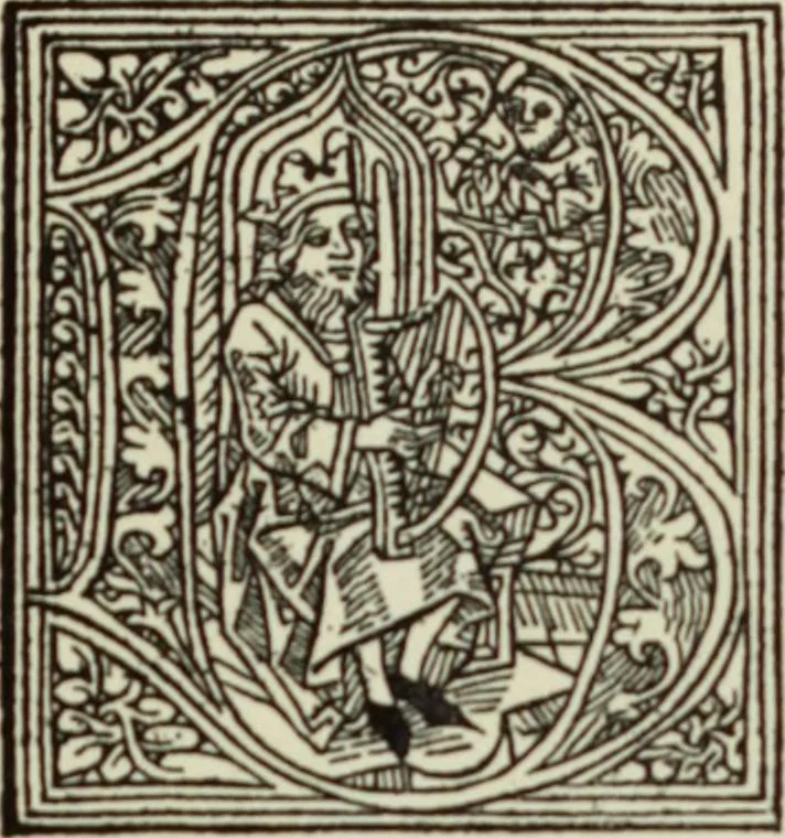 An illustration from Early woodcut initials : containing over thirteen hundred reproductions of ornamental letters of the fifteenth and sixteenth centuries, 1908, leaf 140