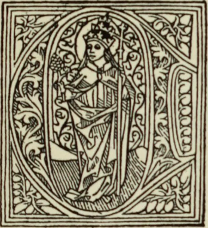 An illustration from Early woodcut initials : containing over thirteen hundred reproductions of ornamental letters of the fifteenth and sixteenth centuries, 1908, leaf 140