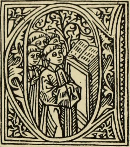 An illustration from Early woodcut initials : containing over thirteen hundred reproductions of ornamental letters of the fifteenth and sixteenth centuries, 1908, leaf 141