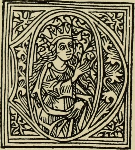 An illustration from Early woodcut initials : containing over thirteen hundred reproductions of ornamental letters of the fifteenth and sixteenth centuries, 1908, leaf 141
