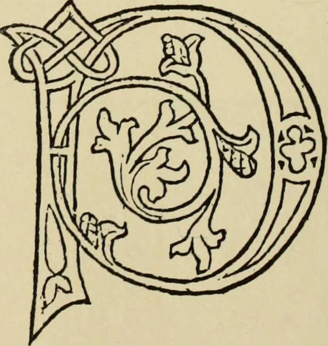 An illustration from Early woodcut initials : containing over thirteen hundred reproductions of ornamental letters of the fifteenth and sixteenth centuries, 1908, leaf 145