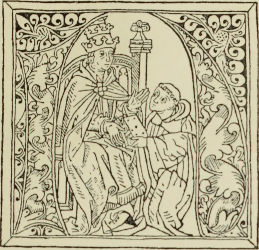 An illustration from Early woodcut initials : containing over thirteen hundred reproductions of ornamental letters of the fifteenth and sixteenth centuries, 1908, leaf 146