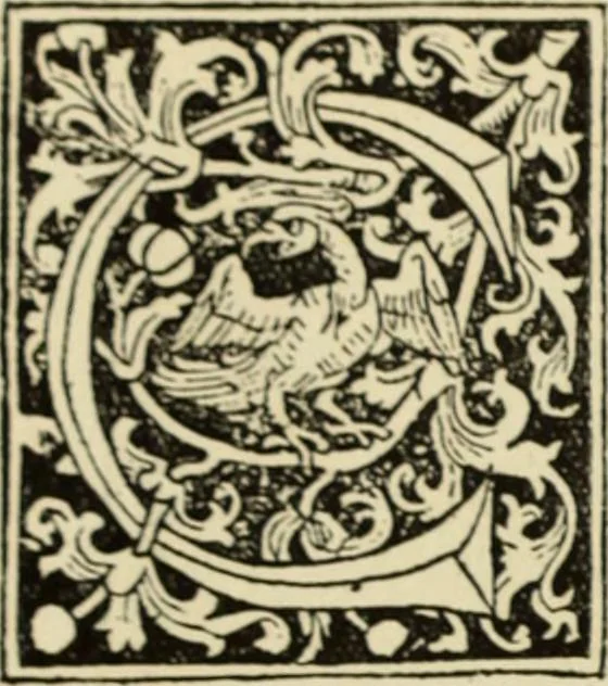 An illustration from Early woodcut initials : containing over thirteen hundred reproductions of ornamental letters of the fifteenth and sixteenth centuries, 1908, leaf 147