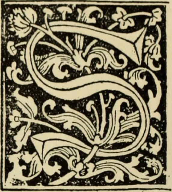 An illustration from Early woodcut initials : containing over thirteen hundred reproductions of ornamental letters of the fifteenth and sixteenth centuries, 1908, leaf 147