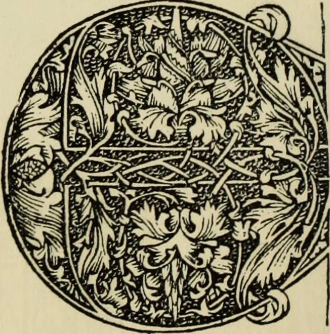 An illustration from Early woodcut initials : containing over thirteen hundred reproductions of ornamental letters of the fifteenth and sixteenth centuries, 1908, leaf 147