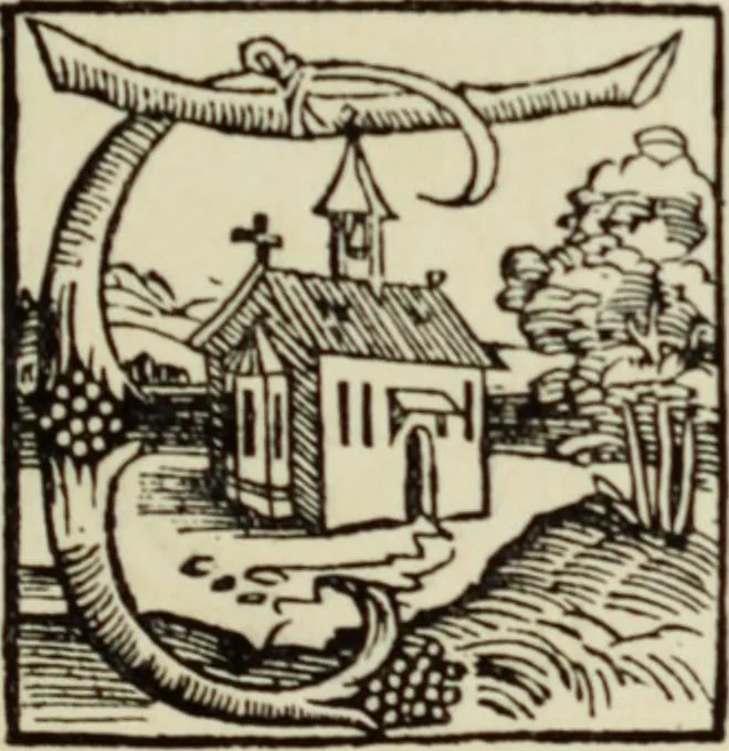 An illustration from Early woodcut initials : containing over thirteen hundred reproductions of ornamental letters of the fifteenth and sixteenth centuries, 1908, leaf 152