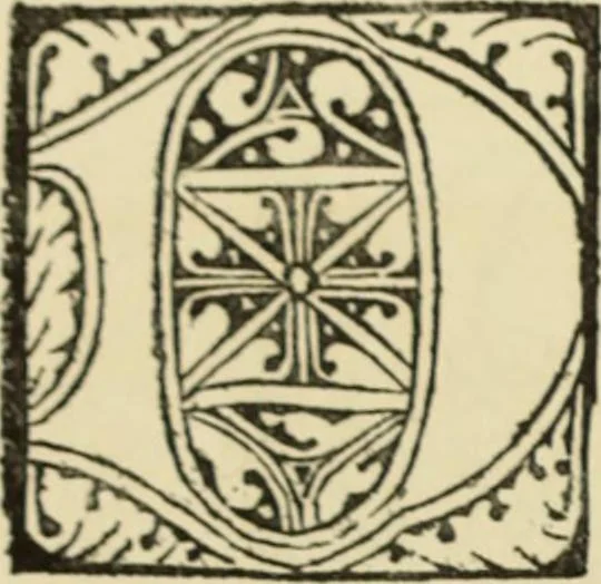 An illustration from Early woodcut initials : containing over thirteen hundred reproductions of ornamental letters of the fifteenth and sixteenth centuries, 1908, leaf 153