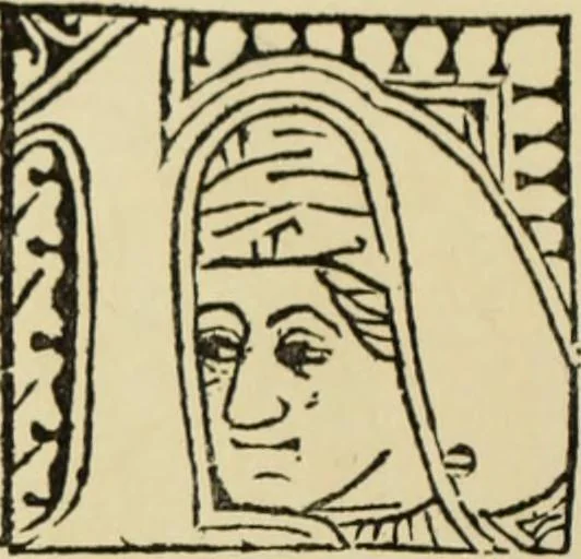 An illustration from Early woodcut initials : containing over thirteen hundred reproductions of ornamental letters of the fifteenth and sixteenth centuries, 1908, leaf 153