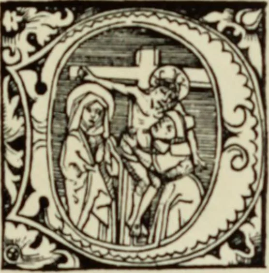 An illustration from Early woodcut initials : containing over thirteen hundred reproductions of ornamental letters of the fifteenth and sixteenth centuries, 1908, leaf 154