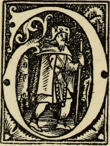 An illustration from Early woodcut initials : containing over thirteen hundred reproductions of ornamental letters of the fifteenth and sixteenth centuries, 1908, leaf 155