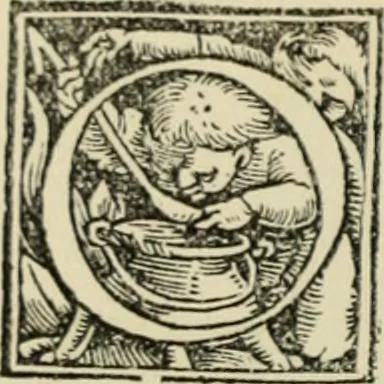 An illustration from Early woodcut initials : containing over thirteen hundred reproductions of ornamental letters of the fifteenth and sixteenth centuries, 1908, leaf 159