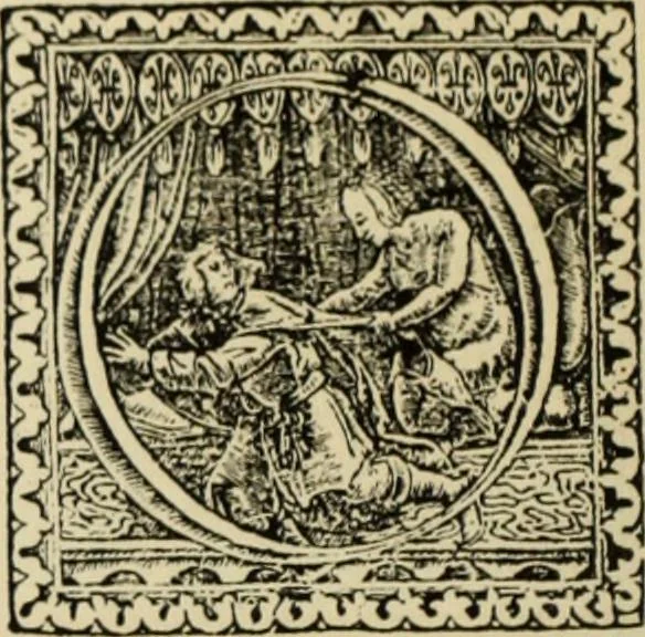 An illustration from Early woodcut initials : containing over thirteen hundred reproductions of ornamental letters of the fifteenth and sixteenth centuries, 1908, leaf 161
