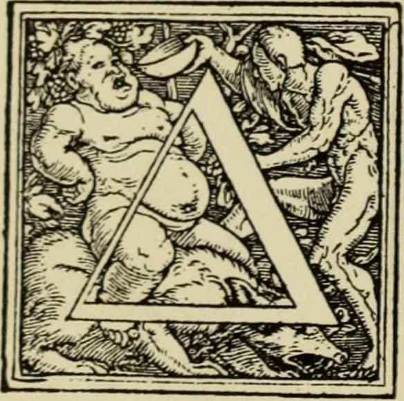 An illustration from Early woodcut initials : containing over thirteen hundred reproductions of ornamental letters of the fifteenth and sixteenth centuries, 1908, leaf 161