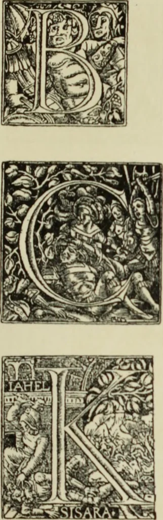 An illustration from Early woodcut initials : containing over thirteen hundred reproductions of ornamental letters of the fifteenth and sixteenth centuries, 1908, leaf 162