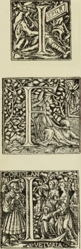 An illustration from Early woodcut initials : containing over thirteen hundred reproductions of ornamental letters of the fifteenth and sixteenth centuries, 1908, leaf 162
