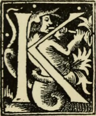 An illustration from Early woodcut initials : containing over thirteen hundred reproductions of ornamental letters of the fifteenth and sixteenth centuries, 1908, leaf 163