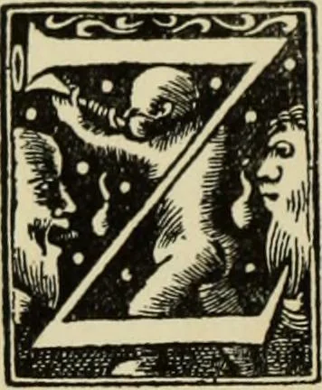 An illustration from Early woodcut initials : containing over thirteen hundred reproductions of ornamental letters of the fifteenth and sixteenth centuries, 1908, leaf 163