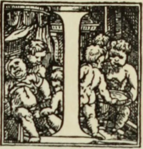 An illustration from Early woodcut initials : containing over thirteen hundred reproductions of ornamental letters of the fifteenth and sixteenth centuries, 1908, leaf 164