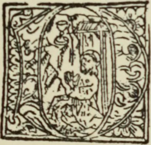 An illustration from Early woodcut initials : containing over thirteen hundred reproductions of ornamental letters of the fifteenth and sixteenth centuries, 1908, leaf 166