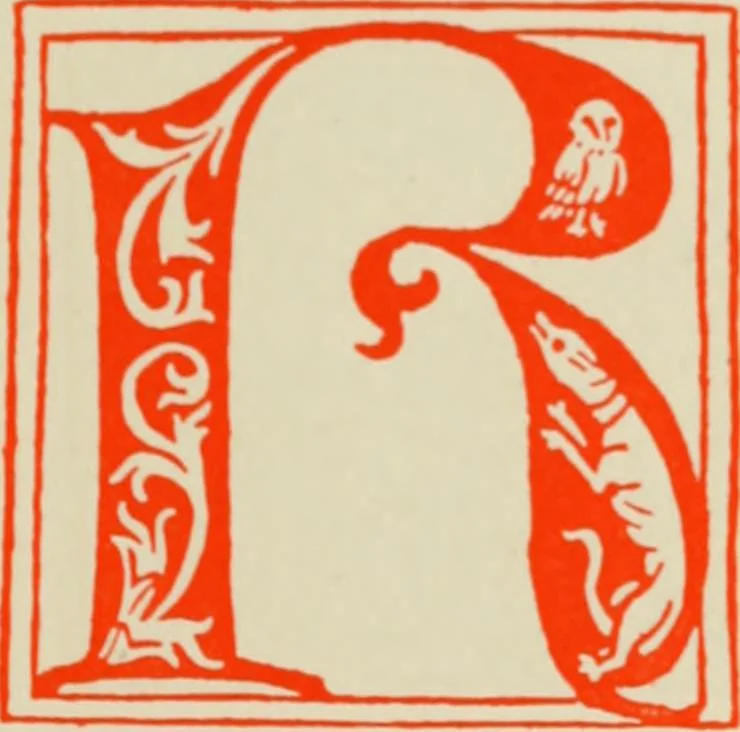 An illustration from Early woodcut initials : containing over thirteen hundred reproductions of ornamental letters of the fifteenth and sixteenth centuries, 1908, leaf 170