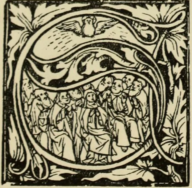 An illustration from Early woodcut initials : containing over thirteen hundred reproductions of ornamental letters of the fifteenth and sixteenth centuries, 1908, leaf 171