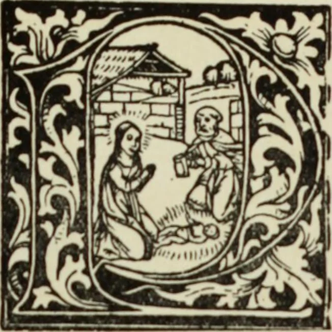 An illustration from Early woodcut initials : containing over thirteen hundred reproductions of ornamental letters of the fifteenth and sixteenth centuries, 1908, leaf 172