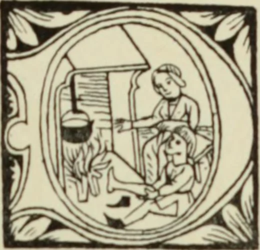 An illustration from Early woodcut initials : containing over thirteen hundred reproductions of ornamental letters of the fifteenth and sixteenth centuries, 1908, leaf 174