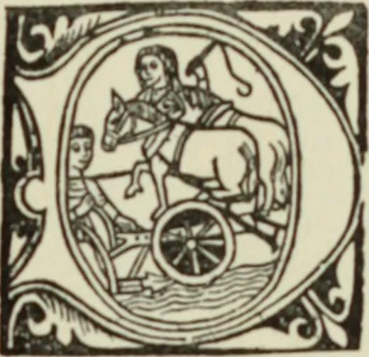 An illustration from Early woodcut initials : containing over thirteen hundred reproductions of ornamental letters of the fifteenth and sixteenth centuries, 1908, leaf 174