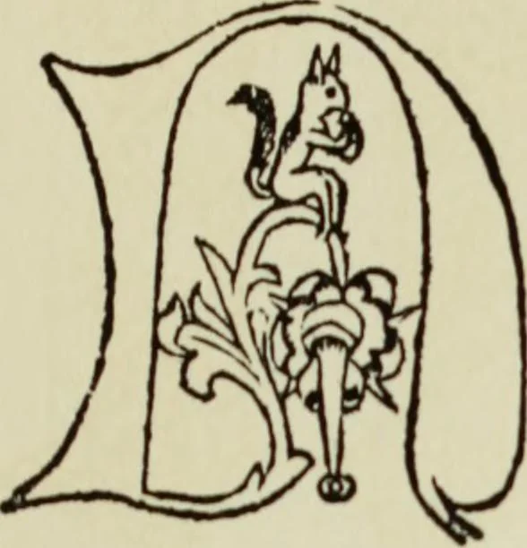 An illustration from Early woodcut initials : containing over thirteen hundred reproductions of ornamental letters of the fifteenth and sixteenth centuries, 1908, leaf 176