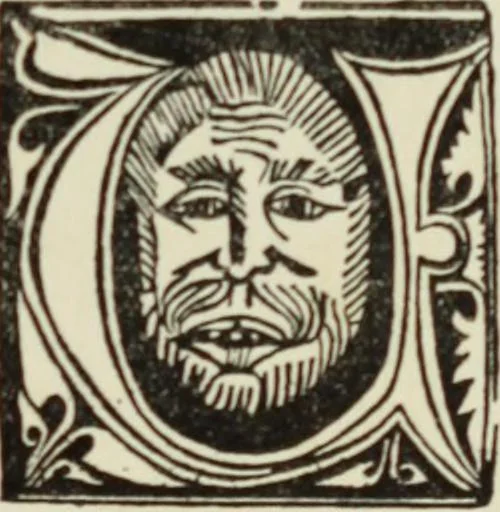 An illustration from Early woodcut initials : containing over thirteen hundred reproductions of ornamental letters of the fifteenth and sixteenth centuries, 1908, leaf 176