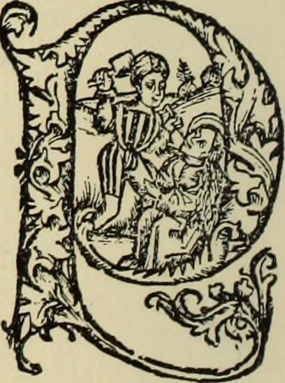 An illustration from Early woodcut initials : containing over thirteen hundred reproductions of ornamental letters of the fifteenth and sixteenth centuries, 1908, leaf 179