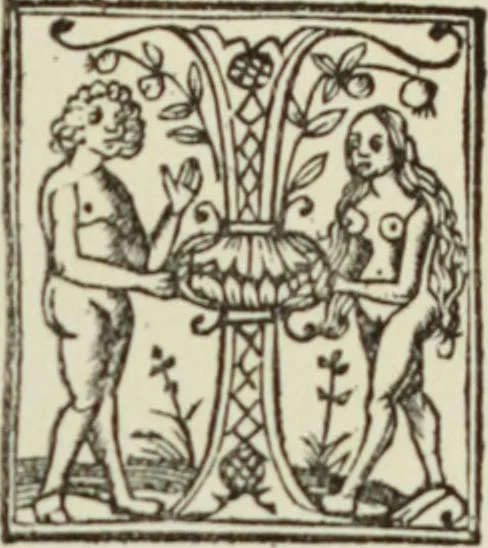 An illustration from Early woodcut initials : containing over thirteen hundred reproductions of ornamental letters of the fifteenth and sixteenth centuries, 1908, leaf 180