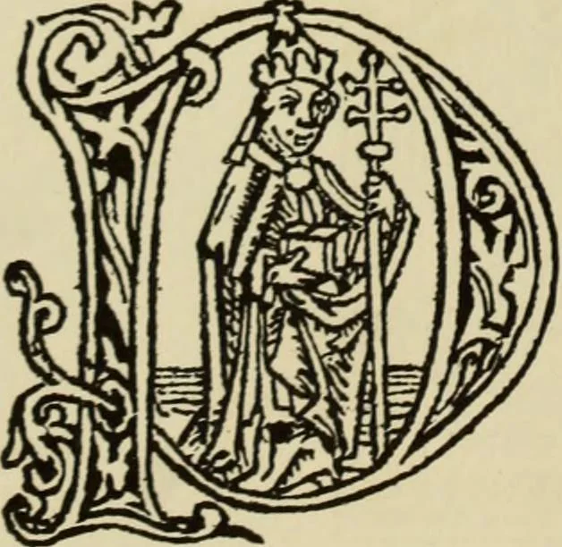 An illustration from Early woodcut initials : containing over thirteen hundred reproductions of ornamental letters of the fifteenth and sixteenth centuries, 1908, leaf 181