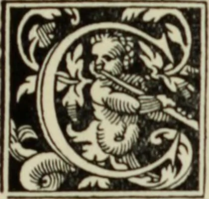 An illustration from Early woodcut initials : containing over thirteen hundred reproductions of ornamental letters of the fifteenth and sixteenth centuries, 1908, leaf 186