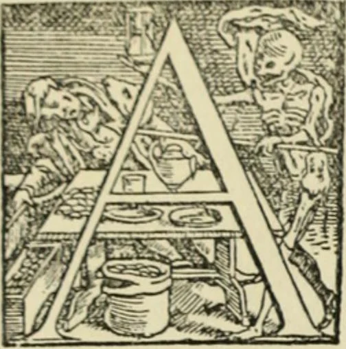 An illustration from Early woodcut initials : containing over thirteen hundred reproductions of ornamental letters of the fifteenth and sixteenth centuries, 1908, leaf 189
