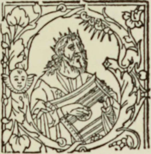 An illustration from Early woodcut initials : containing over thirteen hundred reproductions of ornamental letters of the fifteenth and sixteenth centuries, 1908, leaf 190