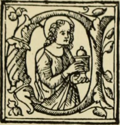 An illustration from Early woodcut initials : containing over thirteen hundred reproductions of ornamental letters of the fifteenth and sixteenth centuries, 1908, leaf 191