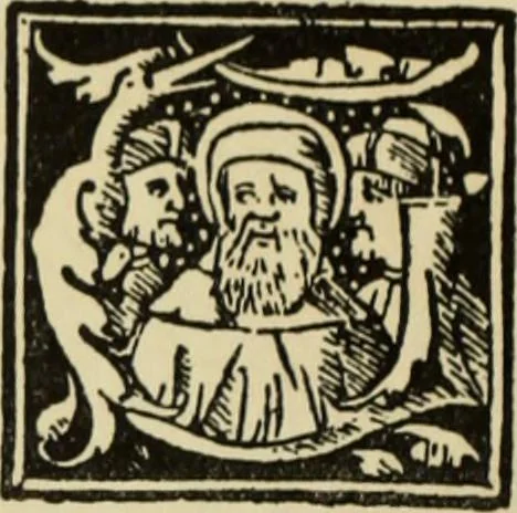 An illustration from Early woodcut initials : containing over thirteen hundred reproductions of ornamental letters of the fifteenth and sixteenth centuries, 1908, leaf 199