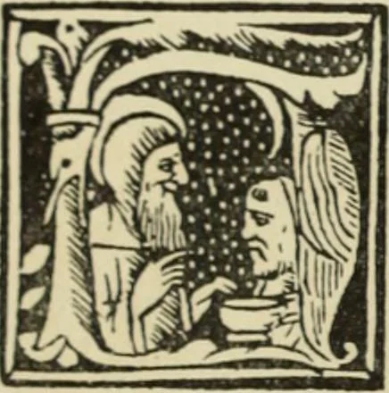 An illustration from Early woodcut initials : containing over thirteen hundred reproductions of ornamental letters of the fifteenth and sixteenth centuries, 1908, leaf 199