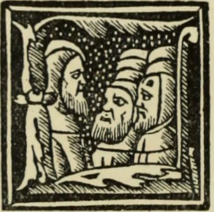 An illustration from Early woodcut initials : containing over thirteen hundred reproductions of ornamental letters of the fifteenth and sixteenth centuries, 1908, leaf 199